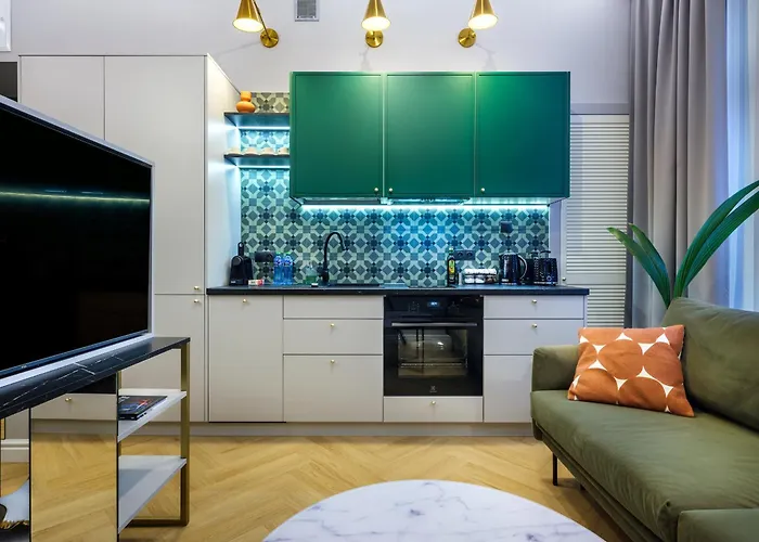 Green Chill Apt Old Town & Wawel Hill By Vistula River - By Homelike Krakow